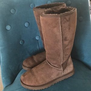 Brown Tall Uggs